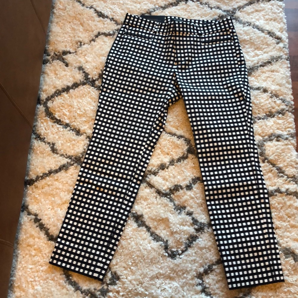 Gingham Dress Pants
